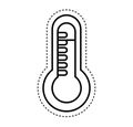 thermometer medical isolated icon Royalty Free Stock Photo