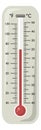 Thermometer with red temperature indicator. Hot weather symbol Royalty Free Stock Photo