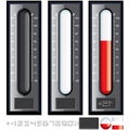 Thermometer Vector Kit. Customizable Illustration