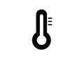 Thermometer weather temperature symbol