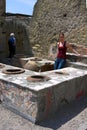 Thermopolium-II- ancient Herculaneum - Italy