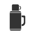 Thermos glyph icon