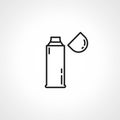 thermos line icon. thermos icon