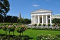 Theseus temple in volksgarten vienna, austria