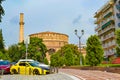 Thessaloniki city street view Greece Royalty Free Stock Photo