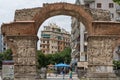 The Arch of Galerius, better known as the Kamara, Thessaloniki, Greece. It was built to ho Royalty Free Stock Photo