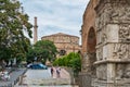 The Arch of Galerius, better known as the Kamara, Thessaloniki, Greece. It was built to ho Royalty Free Stock Photo