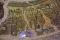 Mosaic on dome inside of Rotunda of Galerius, Thessaloniki, Greece Royalty Free Stock Photo