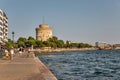 Waterfront Thessaloniki cityscape in Greece
