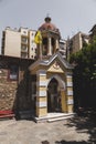 Exterior view of Naos neas panagias Church in Thessaloniki Royalty Free Stock Photo