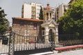 Exterior view of Naos neas panagias Church in Thessaloniki Royalty Free Stock Photo