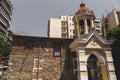 Exterior view of Naos neas panagias Church in Thessaloniki Royalty Free Stock Photo