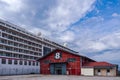 Europa 2 Hapag-Lloyd luxury cruise ship moored on renovated Warehouse 8 Terminal at the port