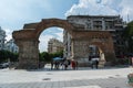 THESSALONIKI, GREECE - MAY 25, 2017: The Arch of Galerius, better known as the Kamara, Thessaloniki, Greece. Royalty Free Stock Photo