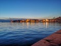 Thessaloniki / Greece nightscape in the capital of Balkans