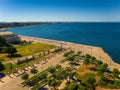 Thessaloniki, Greece - Panoramic view of the City from the White Tower Royalty Free Stock Photo