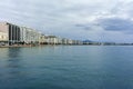 THESSALONIKI, GREECE - SEPTEMBER 30, 2017: Amazing view of embankment of city of Thessaloniki, Central Macedonia Royalty Free Stock Photo