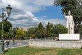 Statue of Eleftherios Venizelos in the center of city of Thessaloniki, Central Macedon