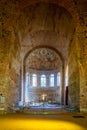 THESSALONIKI, GREECE, SEPTEMBER 8, 2017: View of Interior of Rotunda of Galerius in Thessaloniki, Greece Royalty Free Stock Photo