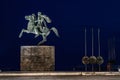 Thessaloniki by night, greece Royalty Free Stock Photo