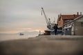 Thessaloniki Port View, using tilt and shift lens