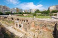 Thessaloniki Roman Forum. Macedonia, Greece Royalty Free Stock Photo