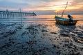 TheSunset view at a fishing jetty