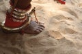 Theyyam Anklets Royalty Free Stock Photo