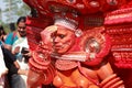 Theyyam artist