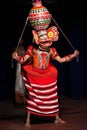 Theyyam Dance in Kerala, South India Royalty Free Stock Photo