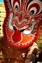 Theyyam faces Royalty Free Stock Photo