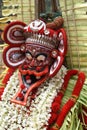 Theyyam faces Royalty Free Stock Photo