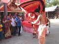 Theyyam in temples