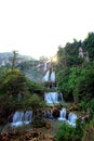 Thi Lo Su, the biggest waterfall in Thialand Royalty Free Stock Photo