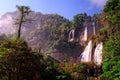 Thi Lo Su, the biggest waterfall in Thialand Royalty Free Stock Photo