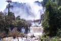 Thi Lo Su in Tak province waterfall largest said to be most beautiful waterfall in Thailand.