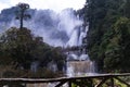 Thi Lo Su in Tak province waterfall largest said to be most beautiful waterfall in Thailand.