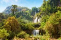 Thi Lo Su waterfalls, Umphang district, Tak Province in northwestern Thailand Royalty Free Stock Photo