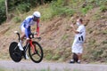 Thibaut Pinot on stage 20 at Le Tour de France 2020