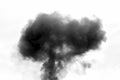 Thick black Smoke Royalty Free Stock Photo