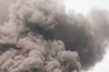 Thick dark smoke Royalty Free Stock Photo