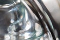 Thick glass abstraction Royalty Free Stock Photo