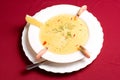 Thick shrimp soup Royalty Free Stock Photo