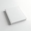 A thick stack of blank white paper on a plain background Royalty Free Stock Photo