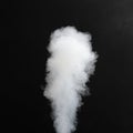 Thick stream of smoke Royalty Free Stock Photo