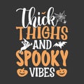 Thick thighs and spooky vibes