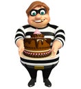 Thief with Cake