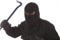 Thief with a kickstand Royalty Free Stock Photo