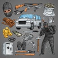 Thief Pack Illustration