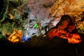 Thien Cung Cave, Halong Bay, Vietnam Royalty Free Stock Photo